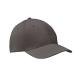 Gorra visera curva 6 paneles Basie Ref.MDMO8834-GRIS OSCURO 