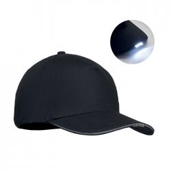 Gorra led de 5 paneles 220gr Luzcap