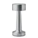 Lámpara de sobremesa hierro Hierluz Ref.MDMO2478-PLATA MATE 