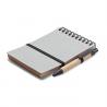 Libreta reciclada con bolígrafo Notie