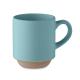 Taza de cerámica 170 ml Cerack Ref.MDMO2493-PETROLEO 