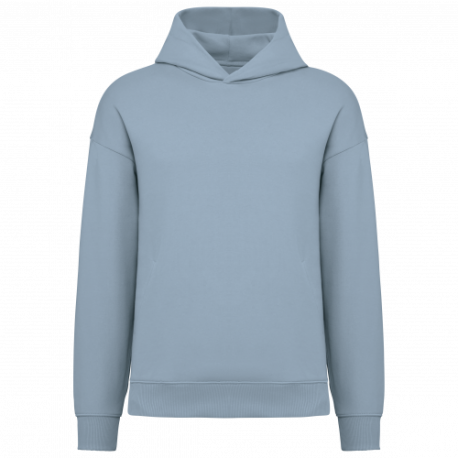 Sudadera ecorresponsable con capucha oversize unisex