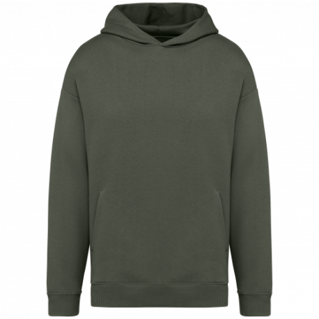 Sudadera ecorresponsable con capucha oversize unisex