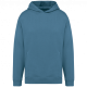 Sudadera ecorresponsable con capucha oversize unisex Ref.TTNS408-ADRIATIC BLUE