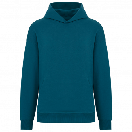 Sudadera ecorresponsable con capucha oversize unisex