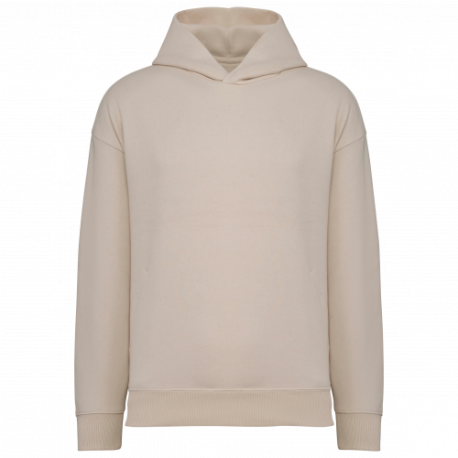 Sudadera ecorresponsable con capucha oversize unisex