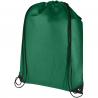 Bolsa de tela sin tejer de material reciclado GRS con cordón de 5 l Evergreen