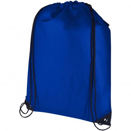 Bolsa de tela sin tejer de material reciclado GRS con cordón de 5 l Evergreen