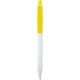 Bolígrafo de plástico reciclado unica (tinta azul) Unica (tinta azul) Ref.PF107965-AMARILLO 