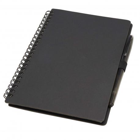 Set de libreta a5 de tapa dura y bolígrafo reutilizables slate (tinta negra) Slate (tinta negra)