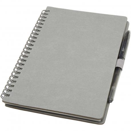 Set de libreta a5 de tapa dura y bolígrafo reutilizables slate (tinta negra) Slate (tinta negra)
