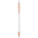 Bolígrafo con acabado en oro rosa nanna Nanna Ref.PF106246-BLANCO 