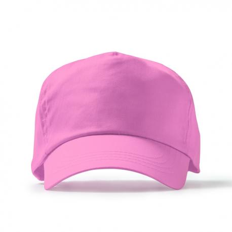 Gorra de 5 paneles 100% algodón FREYA