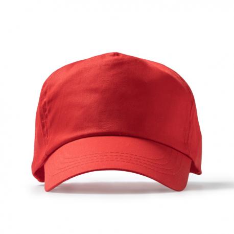 Gorra de 5 paneles 100% algodón FREYA
