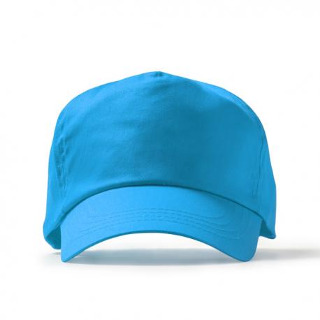 Gorra de 5 paneles 100% algodón FREYA