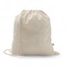 Bolsa tipo mochila de algodón reciclado 70% y poliéster 30% rpet 150 gm² Salamanca