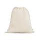 Bolsa tipo mochila 100% algodón orgánico 140 gm² Belize Ref.PS92527-NATURAL CLARO 