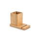 Juego de escritorio con soporte para móvil y vaso Erwin Ref.PS93638-NATURAL 