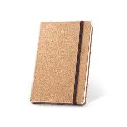 Libreta de corcho a5 con páginas lisas en material certificado fsc™ y otros materiales sostenibles Hawkins a5