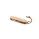 Navaja multifunción de bambú y acero inoxidable con mango de pu Ryker Ref.PS94366-NATURAL 