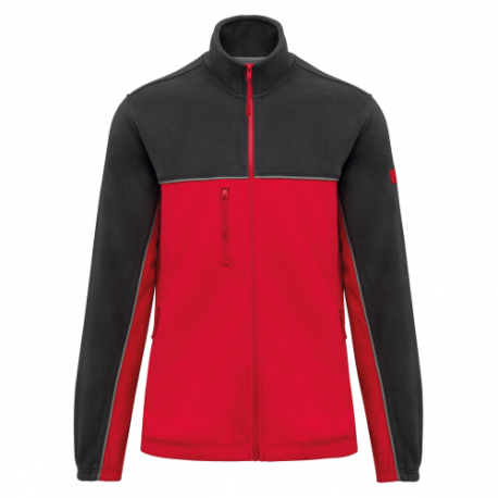 Chaqueta micropolar bicolor ecorresponsable - unisex
