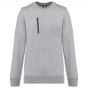 Sudadera day to day con bolsillo de cremallera contrastada