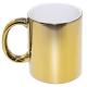 Mug de cerámica metalizada de 330ml Ref.CFZ603-ORO 