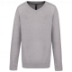 Jersey cuello de pico niños Ref.TTK9109-MEZCLA DE GRISES