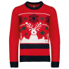 Jersey cuello redondo de navidad infantil