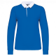 Polo rugby niños Ref.TTK214-LIGERO ROYAL BLUE/WHITE