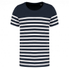 Camiseta marinera de algodón orgánico para niños