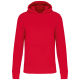Sudadera capucha ecorresponsable niños Ref.TTK4029-RED