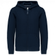 Sudadera capucha y cremallera niños Ref.TTK455-ARMADA