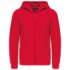 Sudadera capucha y cremallera niños