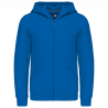 Sudadera capucha y cremallera niños