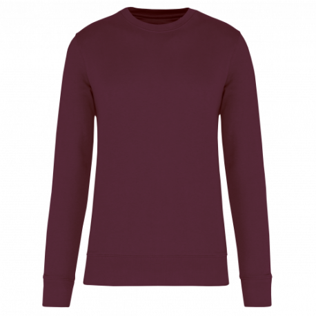 Sudadera cuello redondo ecorresponsable niños