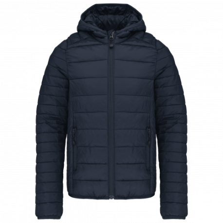 Chaqueta acolchada y ligera con capucha niños