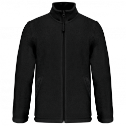 Chaqueta micropolar con cremallera niños
