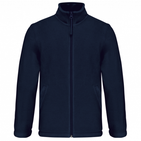 Chaqueta micropolar con cremallera niños