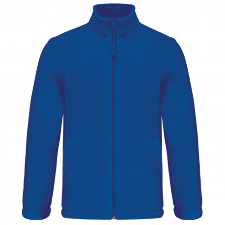 Chaqueta micropolar con cremallera niños