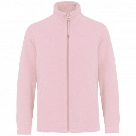 Chaqueta micropolar con cremallera niños