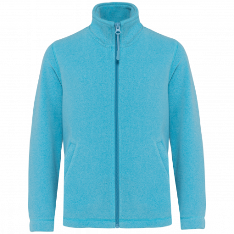 Chaqueta micropolar con cremallera niños