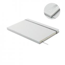 Libreta a5 con tapa de cartón Route white