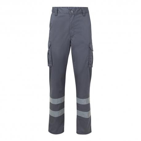 Pantalón multibolsillos bicolor 210 gm² en algodón 20% y poliéster 80% Vl dionysus