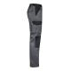 Pantalón de sarga multibolsillos bicolor 240 gm² en algodón 35% y poliéster 65% Vl njord Ref.PS36029-GRIS