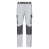 Pantalón de sarga multibolsillos bicolor 240 gm² en algodón 35% y poliéster 65% Vl njord
