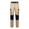Pantalón de sarga multibolsillos bicolor 240 gm² en algodón 35% y poliéster 65% Vl njord