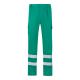 Pantalón multibolsillos de sarga 200gm² en algodón 35% y poliéster 65% Vl asclepius Ref.PS36058-VERDE