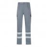 Pantalón multibolsillos de sarga 200gm² en algodón 35% y poliéster 65% Vl asclepius