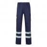 Pantalón multibolsillos de sarga 200gm² en algodón 35% y poliéster 65% Vl asclepius